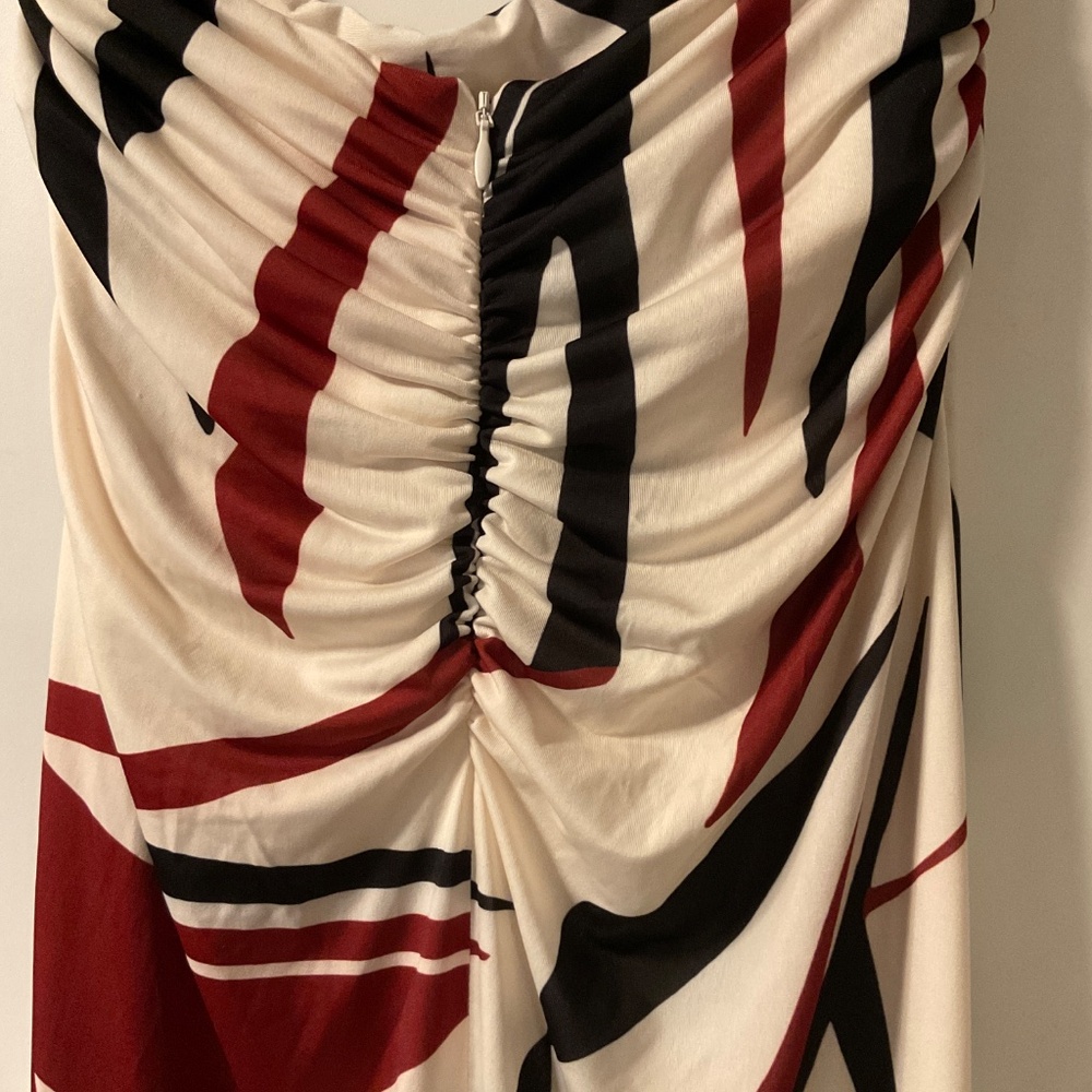 Bash Abstract Midi Skirt - image 7